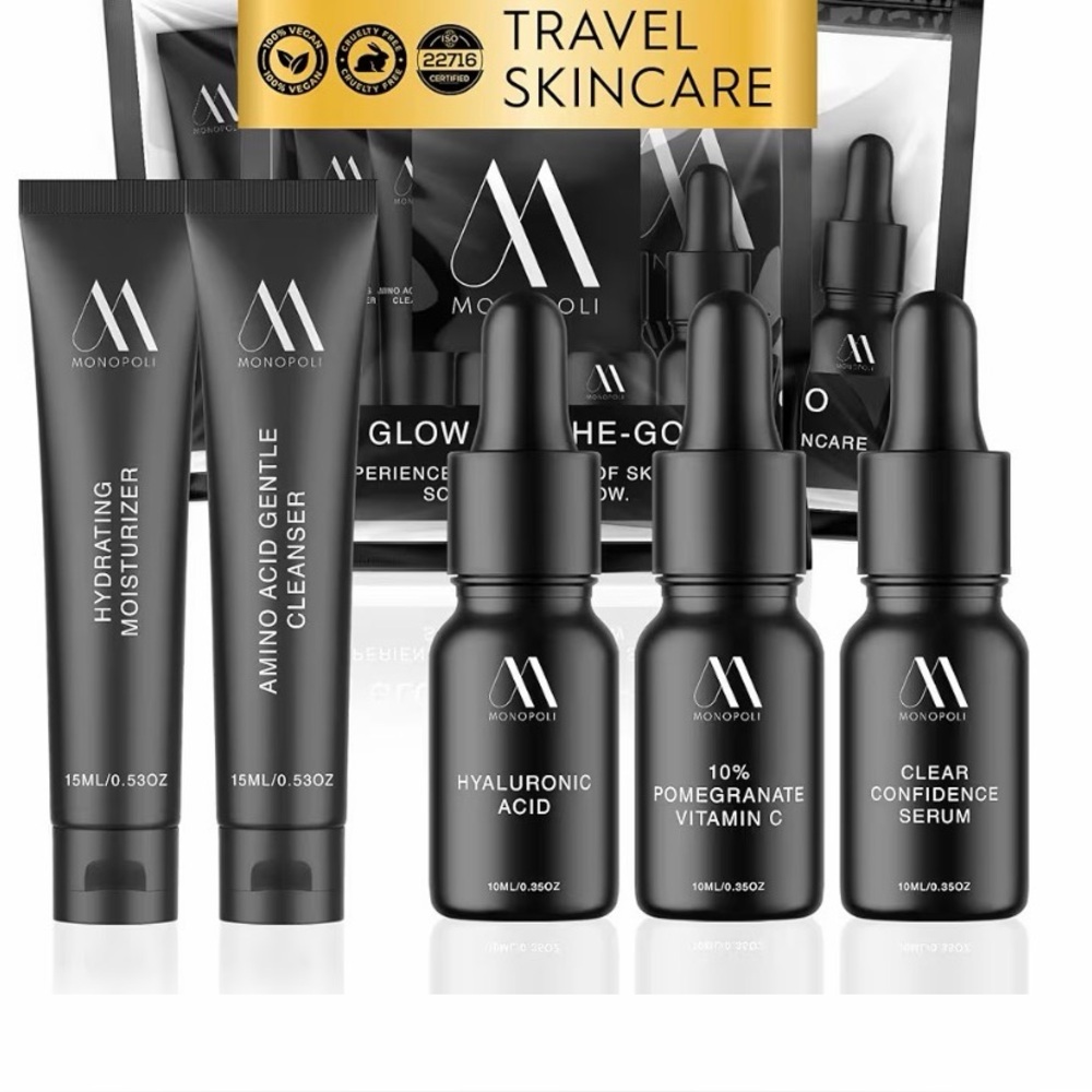 Monopoli Skin Travel Skincare Set